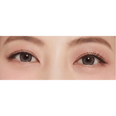 Olens ViVi Ring 1Day Gray (20p) — both eyes wearing the contact lenses