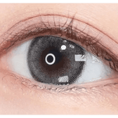 Olens ViVi Ring 1Day Gray (20p) — single-eye close-up showing the contact lens appearance