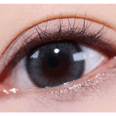 Olens ViVi Ring 1Day Gray (20p) — single-eye close-up showing the contact lens appearance