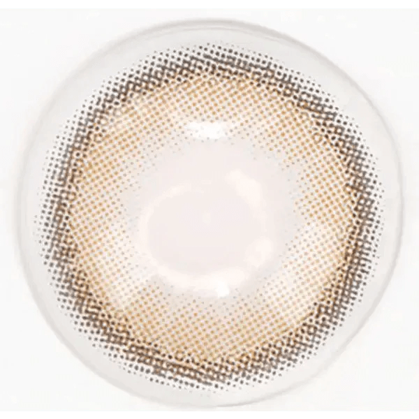 Olens ViVi Ring Brown Toric colored contact lens, 13.0mm graphic diameter, Monthly wear