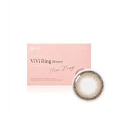 Olens ViVi Ring Brown Toric colored contact lens, 13.0mm graphic diameter, Monthly wear