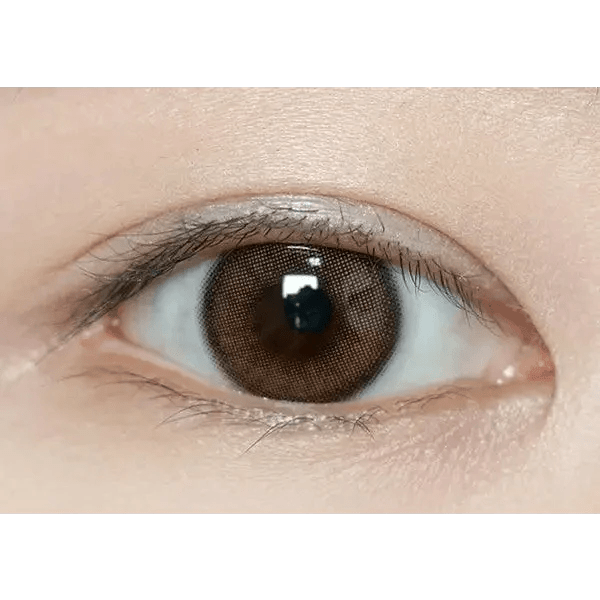 Olens ViVi Ring Brown Toric colored contact lens, 13.0mm graphic diameter, Monthly wear