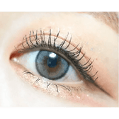 Olens ViVi Ring Gray — single-eye close-up showing the contact lens appearance