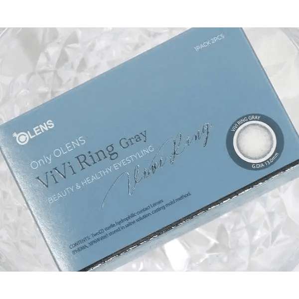 Olens ViVi Ring Gray — contact lens packaging
