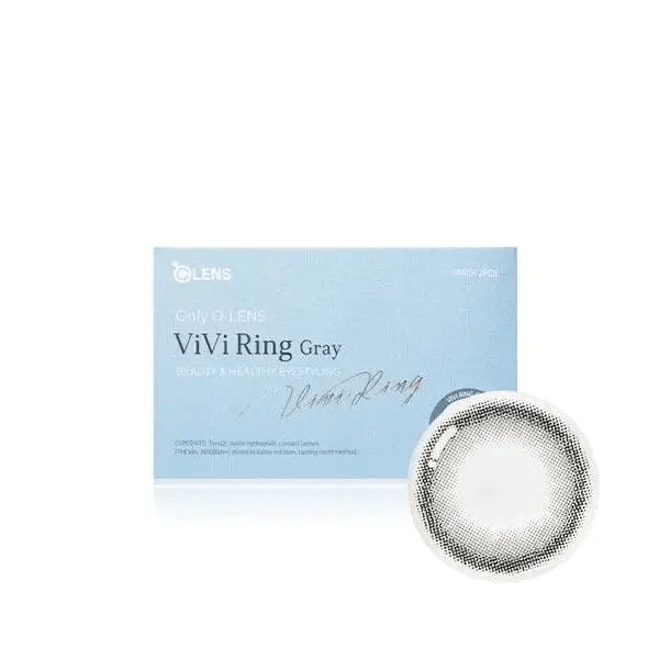 Olens ViVi Ring Gray — contact lens packaging