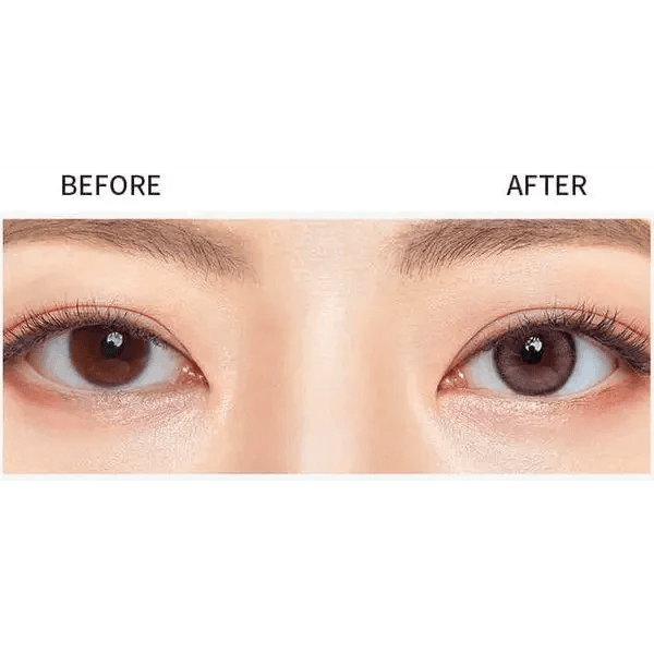 Olens ViVi Ring Pink — contact lens appearance comparison