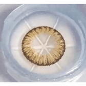Olens W1 Brown — contact lens displayed in a blister pack