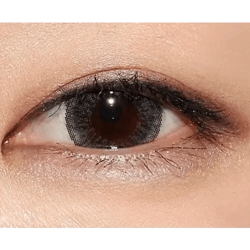 Olens W1 Gray colored contact lens, 13.4mm graphic diameter, Monthly wear
