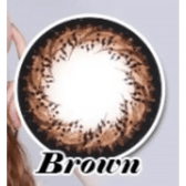 Olens W3 Brown — contact lens product information graphic