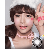 Olens W3 Gray — model portrait showing the contact lens look
