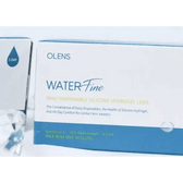 Olens Water Fine Clear (40p) — contact lens product information graphic