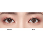 Olens Winsome Brown colored contact lens, 12.8mm graphic diameter, 3-6 Months wear