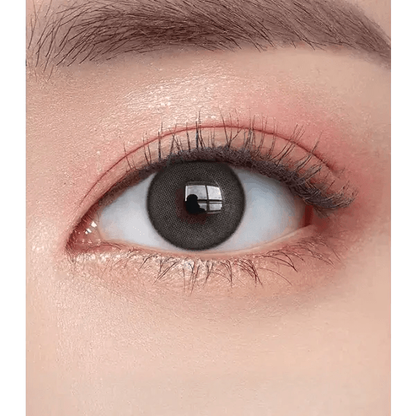 Olens Winsome Gray colored contact lens, 12.8mm graphic diameter, 3-6 Months wear