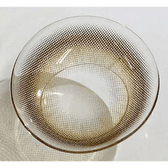 LensTown Olly 2 Brown — close-up of the contact lens design