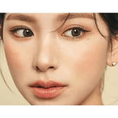 LensTown Olly 2 Brown — model portrait showing the contact lens look