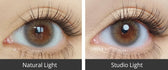 Olola A.ble Gray (10p) colored contact lens, 13.1mm graphic diameter, Daily wear