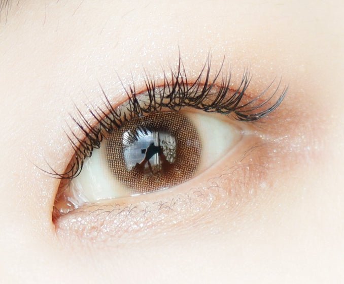 Olola A.ble Brown — monthly colored contact lenses, 13.2mm graphic diameter