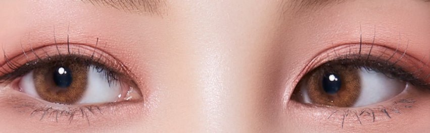 Olola A.ble Brown — monthly colored contact lenses, 13.2mm graphic diameter