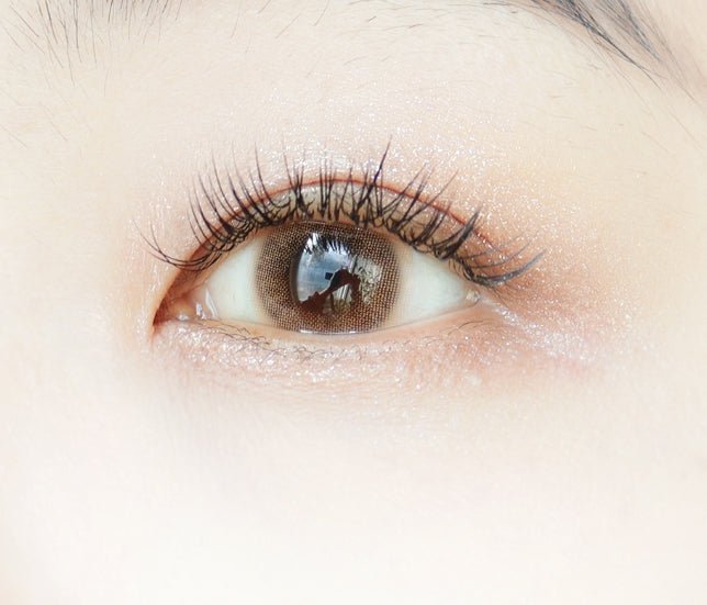 Olola A.ble Brown — monthly colored contact lenses, 13.2mm graphic diameter