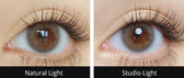 Olola A.ble Gray — monthly colored contact lenses, 13.2mm graphic diameter