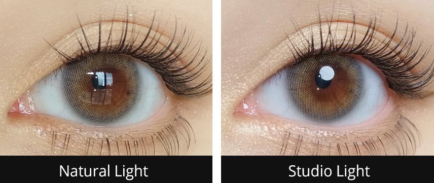 Olola A.ble Gray — monthly colored contact lenses, 13.2mm graphic diameter