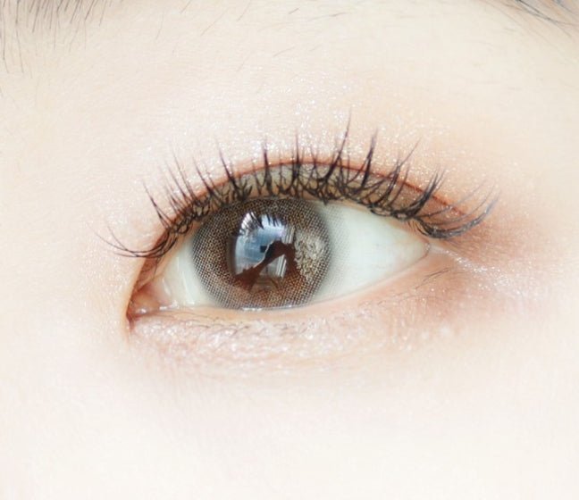 Olola A.ble Gray — monthly colored contact lenses, 13.2mm graphic diameter