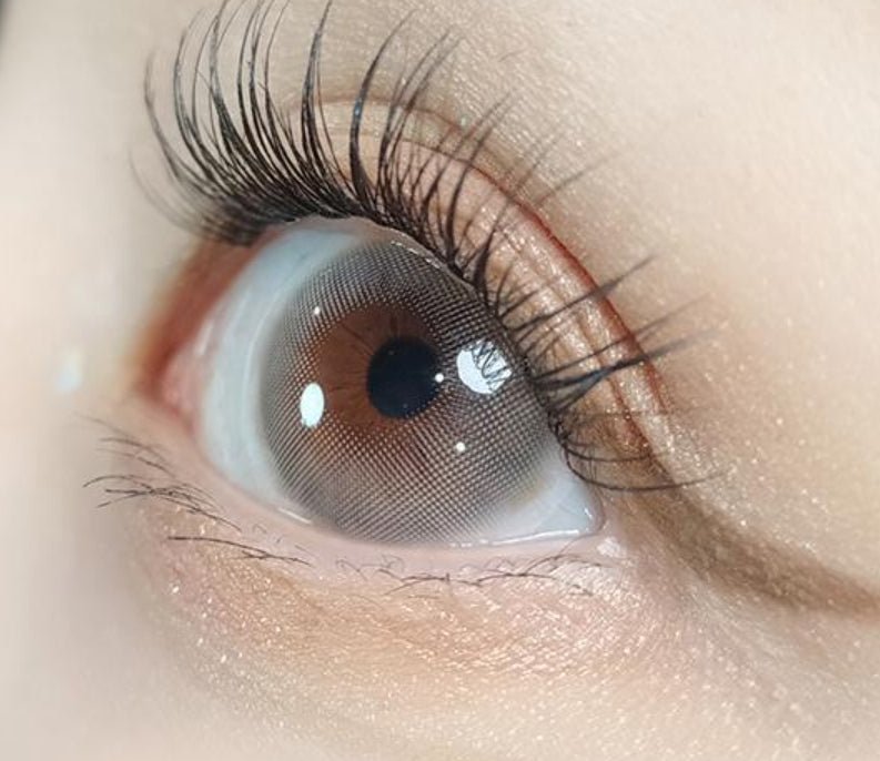 Olola Amelie Gray — monthly colored contact lenses, 13.4mm graphic diameter