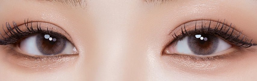 Olola Amelie Gray — monthly colored contact lenses, 13.4mm graphic diameter