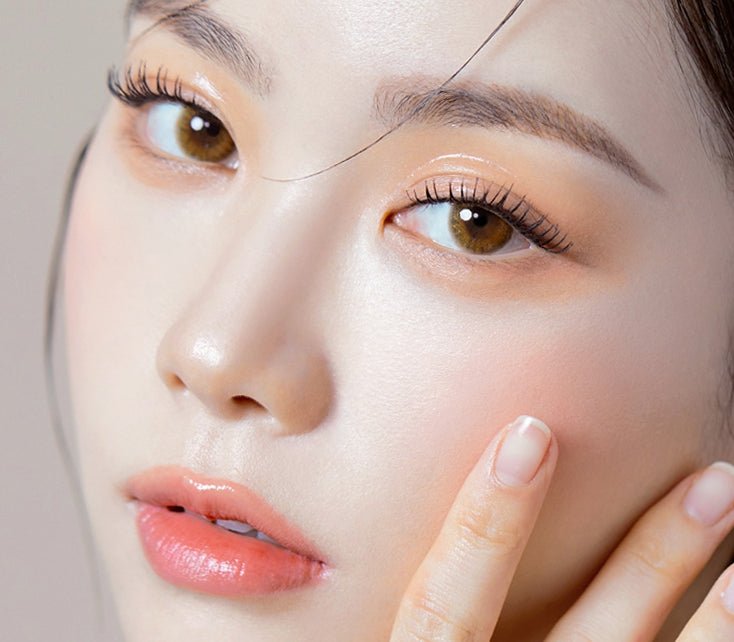 Olola A.muse Brown — monthly colored contact lenses, 13.2mm graphic diameter
