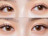 Olola A.muse Brown — monthly colored contact lenses, 13.2mm graphic diameter