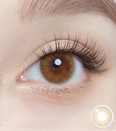 Olola A.muse Brown — monthly colored contact lenses, 13.2mm graphic diameter