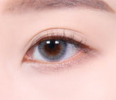 Olola Blow Midnight Gray — monthly colored contact lenses, 13.2mm graphic diameter