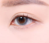 Olola Blow Midnight Gray — monthly colored contact lenses, 13.2mm graphic diameter