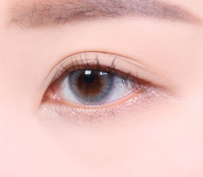 Olola Blow Midnight Gray — monthly colored contact lenses, 13.2mm graphic diameter