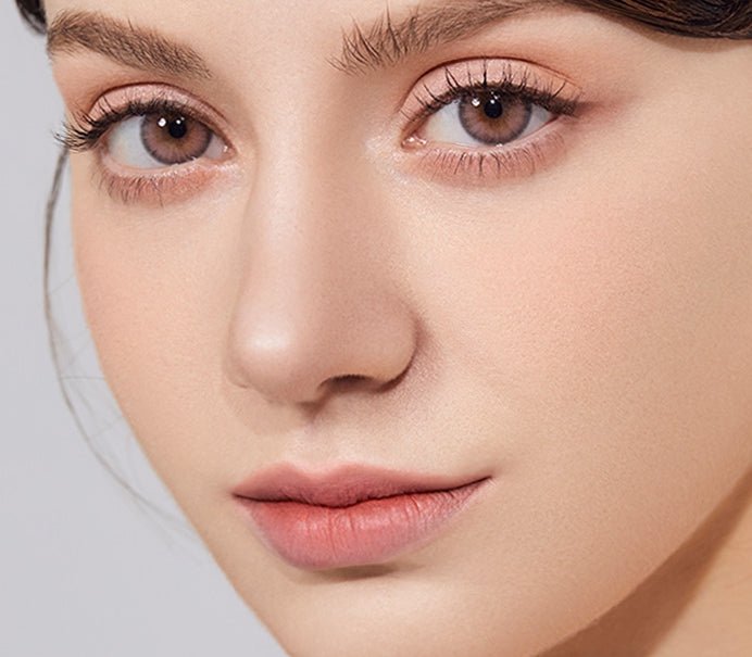 Olola Blow Sunset Pink — monthly colored contact lenses, 13.2mm graphic diameter