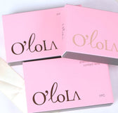 Olola Blow Sunset Pink — monthly colored contact lenses, 13.2mm graphic diameter