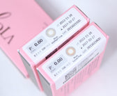 Olola Blow Sunset Pink — monthly colored contact lenses, 13.2mm graphic diameter