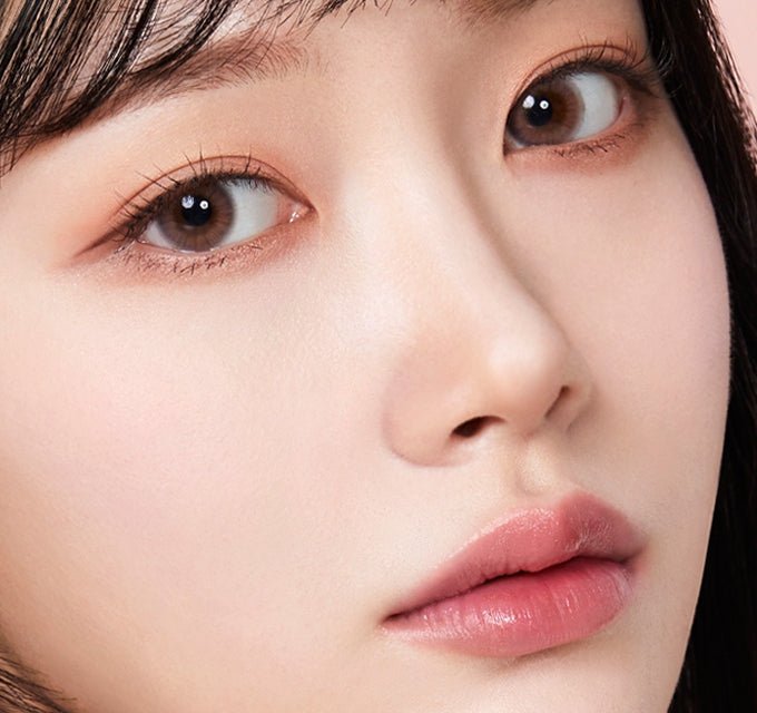Olola Blow Sunset Pink — monthly colored contact lenses, 13.2mm graphic diameter
