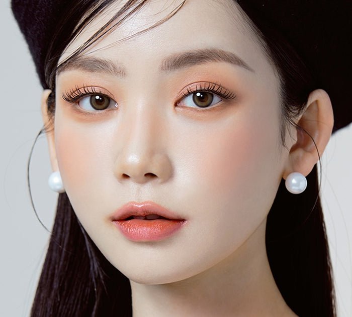 Olola Blurring Brown — monthly colored contact lenses, 13.2mm graphic diameter
