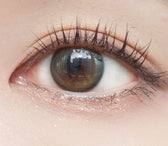 Olola Blurring Brown — monthly colored contact lenses, 13.2mm graphic diameter
