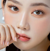 Olola Blurring Brown — monthly colored contact lenses, 13.2mm graphic diameter