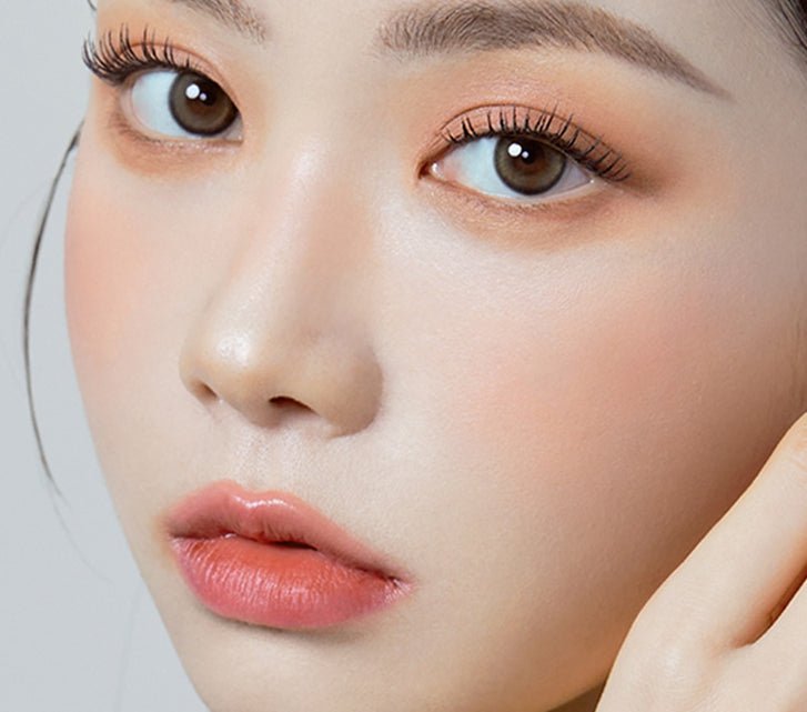 Olola Blurring Brown — monthly colored contact lenses, 13.2mm graphic diameter
