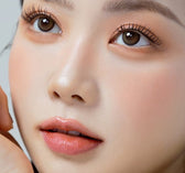 Olola Blurring Brown — monthly colored contact lenses, 13.2mm graphic diameter