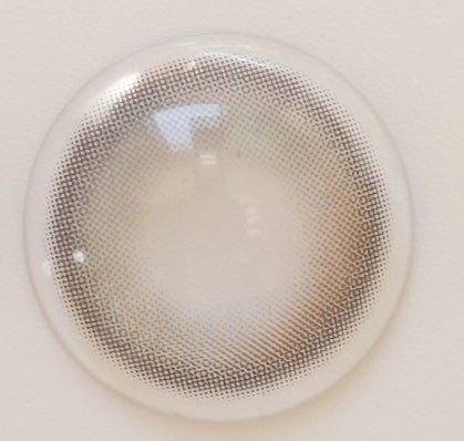 Olola Blurring Gray — monthly colored contact lenses, 13.2mm graphic diameter