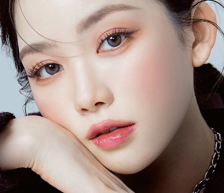 Olola Blurring Gray — monthly colored contact lenses, 13.2mm graphic diameter