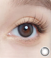 Olola Blurring Gray — monthly colored contact lenses, 13.2mm graphic diameter