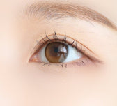 Olola Dahlia Brown colored contact lens, 13.2mm graphic diameter, 3-6 Months wear