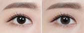 Olola Daymood Gray (10p) colored contact lens, 13.1mm graphic diameter, Daily wear