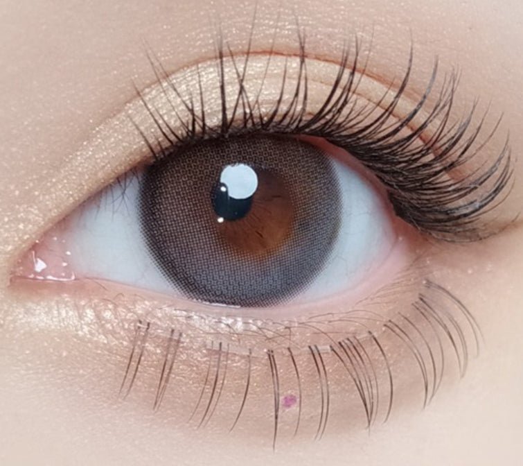 Olola Daymood Gray (10p) colored contact lens, 13.1mm graphic diameter, Daily wear