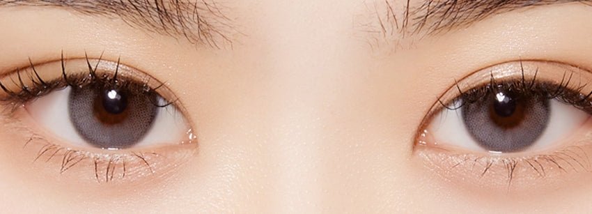 Olola Daymood Gray (10p) colored contact lens, 13.1mm graphic diameter, Daily wear